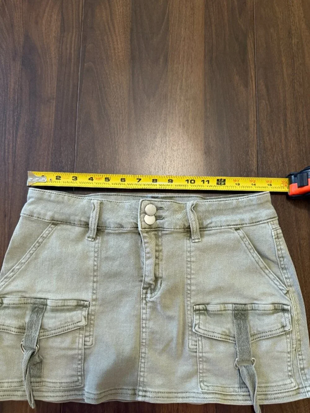 PTCL | Ethical Clothing Women's Mini Cargo Skirt 29 - Picture 7 of 11